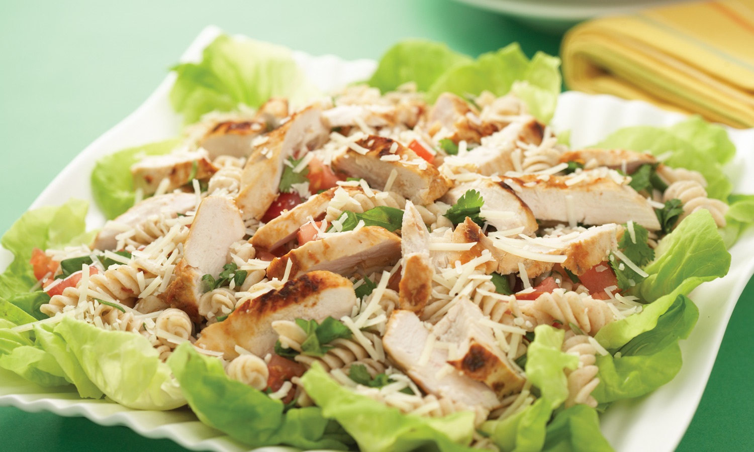 Recette Salade De Pates Au Poulet Et Au Basilic France Buzz