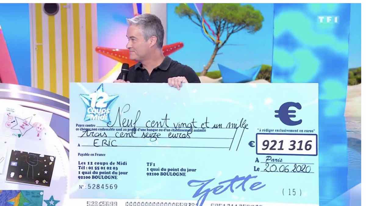 Eric éliminé des 12 coups de midi : il ne touchera peut-être pas les 921 316 euros