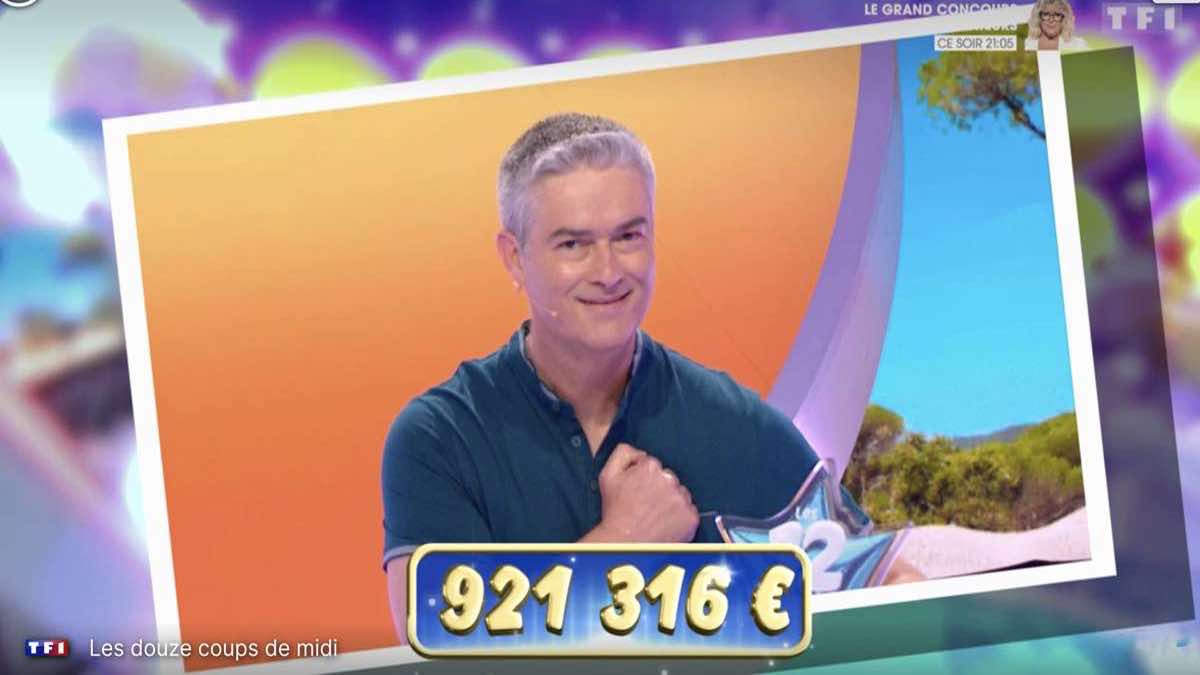 Eric éliminé des 12 coups de midi : comment dépensera-t-il ses 921 316 euros ? Ses confidences.