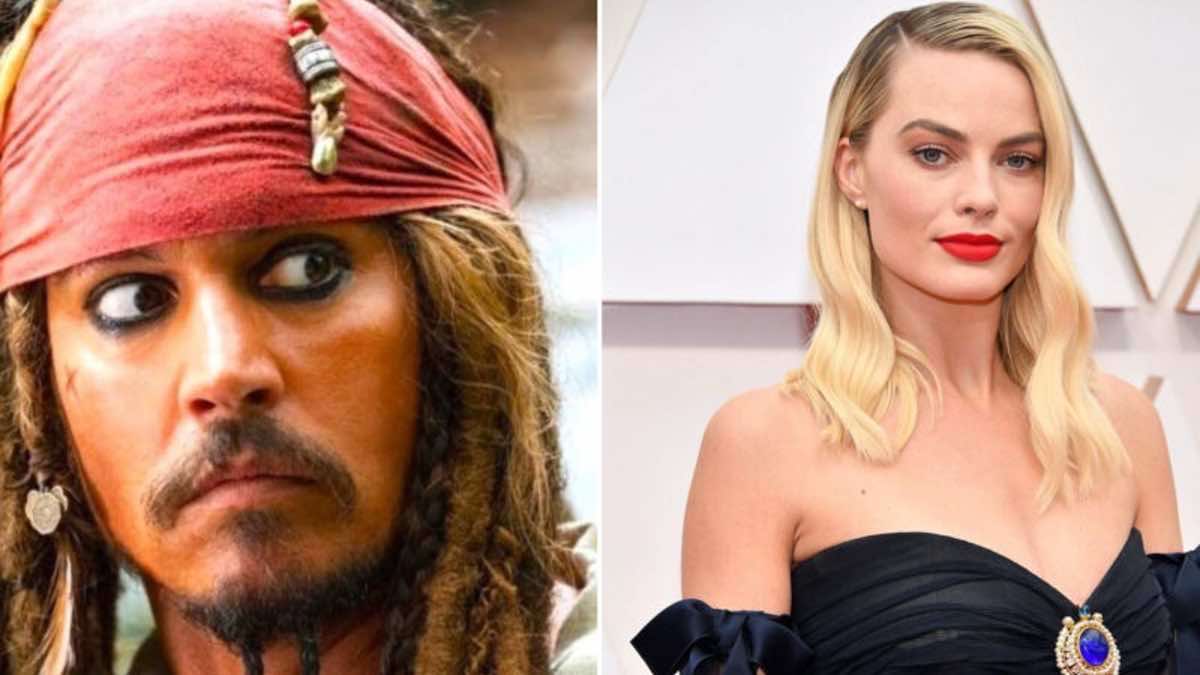 Pirates des Caraïbes : Johnny Depp remplacé par Margot Robbie, les fans choqués mettent le feu.