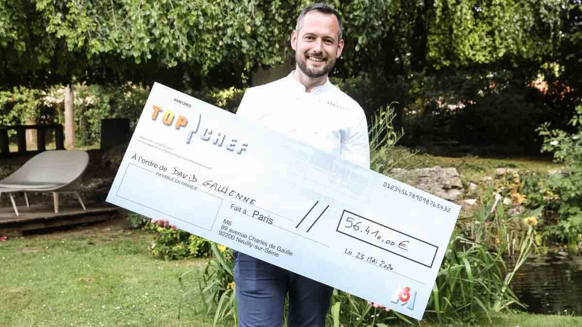 Top Chef 2020 : pourquoi David Gallienne ne touchera pas les 100 000 euros habituels