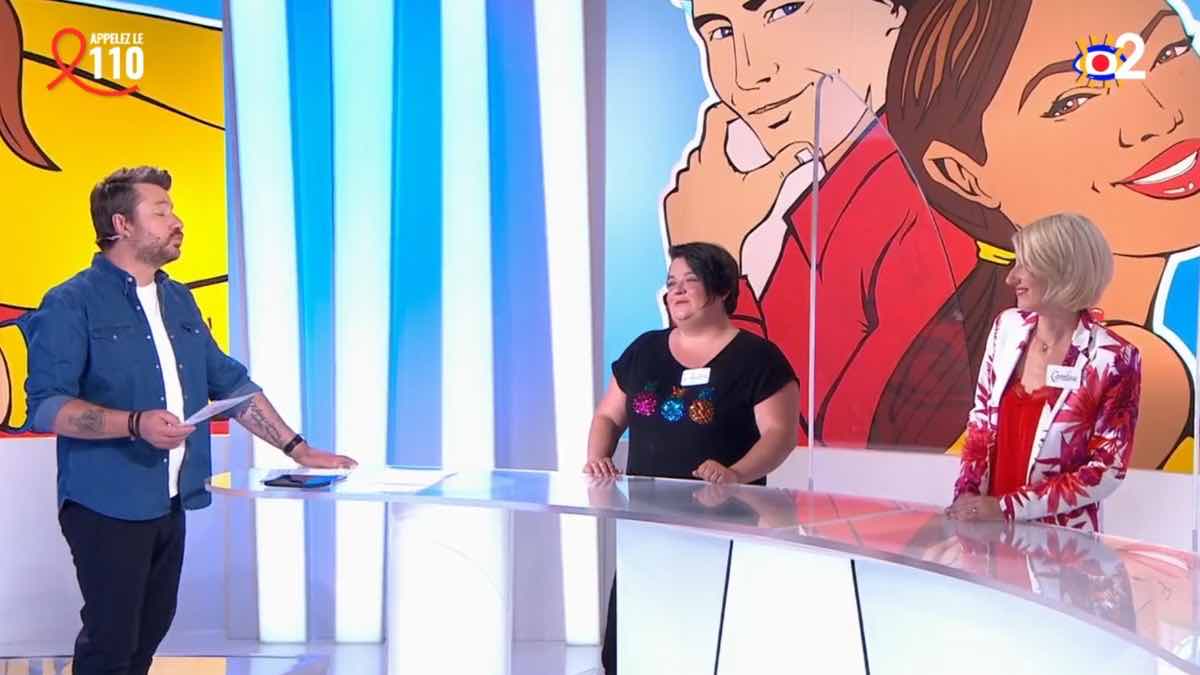 Les Z’amours : enceinte elle surprend son mari avec une strip-teaseuse.