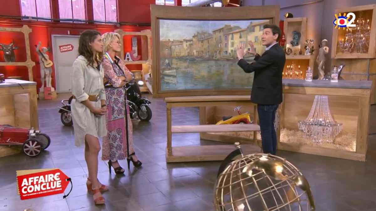 Affaire Conclue de Sophie Davant: le détail qui a fait chuter la valeur d’un magnifique et rarissime tableau d’un célèbre peintre.