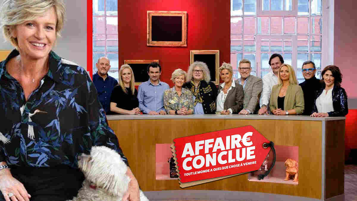 Affaire conclue : Un vendeur s'est effondré devant Sophie Davant.
