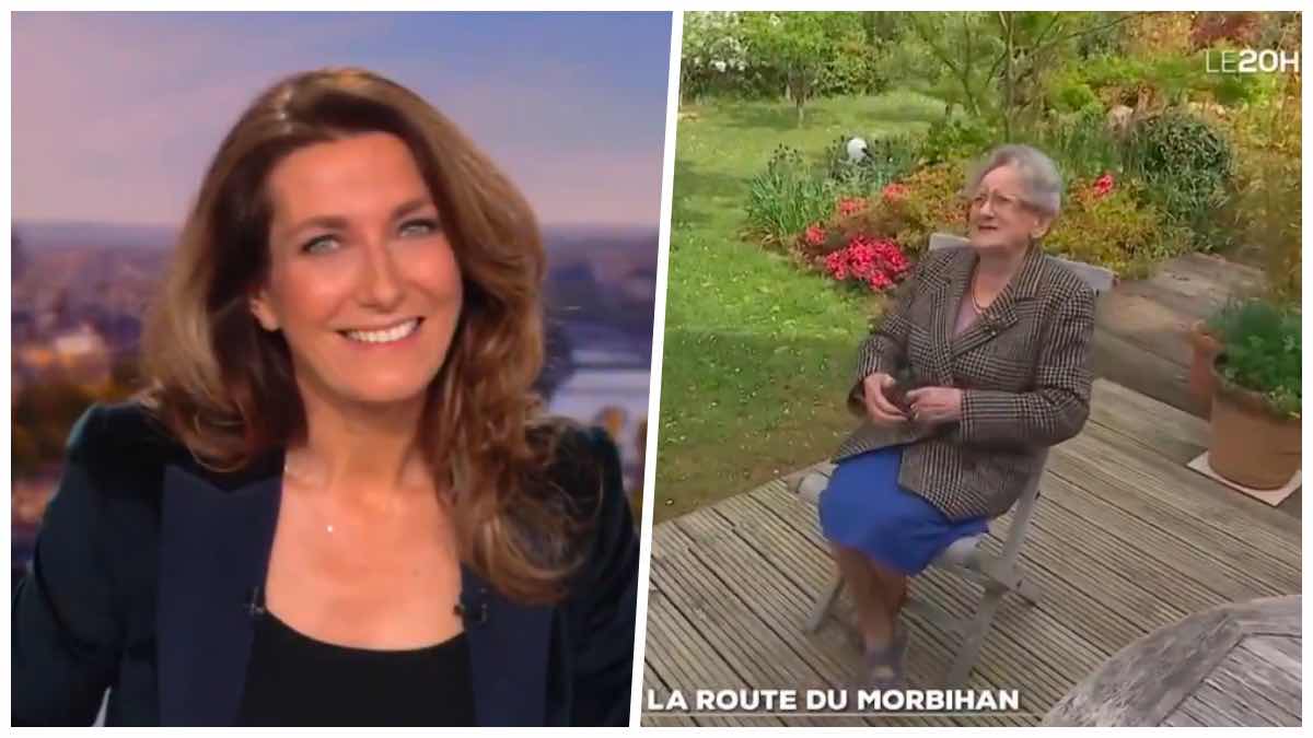 Anne-Claire Coudray : l’énorme surprise de sa grand-mère en direct de son JT.
