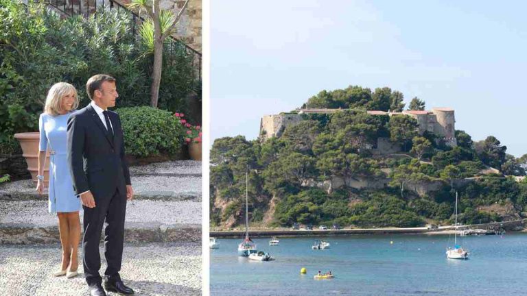 Brigitte et Emmanuel Macron : arrivés en douce au Fort de ...
