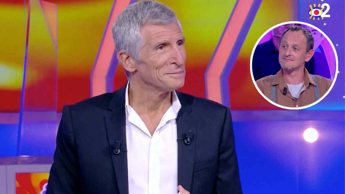 Nagui amusé par cette remarque à double sens d’un candidat il en a mis une bien bonne !