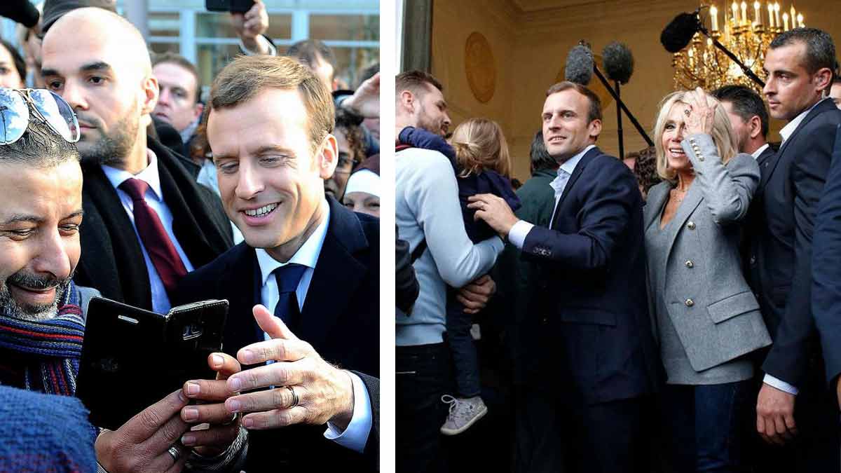 Emmanuel et Brigitte Macron victimes d'une attaque : les internautes sous le choc.