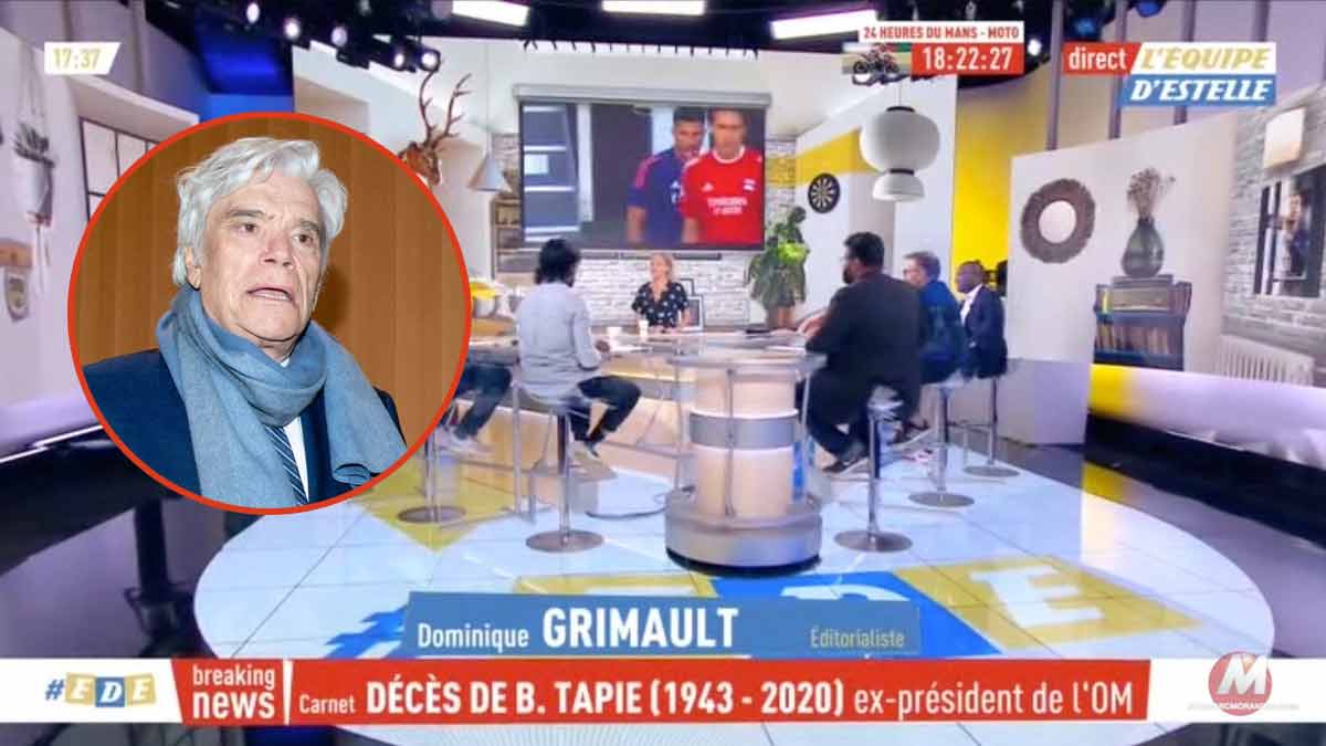 La chaîne L'Equipe annonce la mort de Bernard Tapie avant l’heure fatidique !