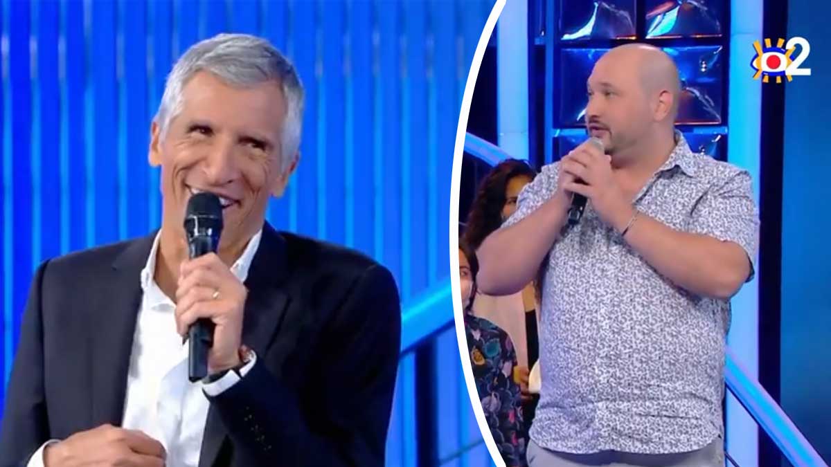 "N’oubliez pas les paroles" : Cette blague déplacée de Nagui sur le physique de son candidat !