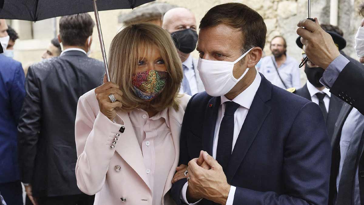 Brigitte et Emmanuel Macron : ce moment de complicité qui n’est pas passé inaperçu lors des Journées du patrimoine à Condom.