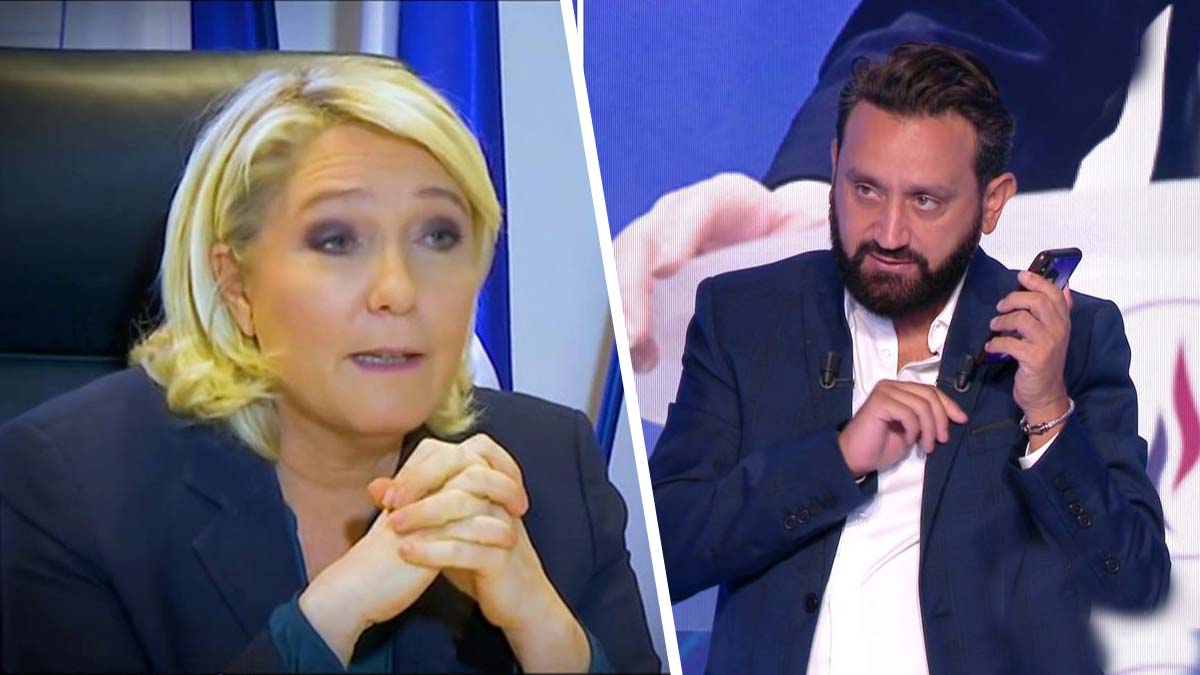 Cyril Hanouna passe un coup de fil en direct à Marine Le Pen pour tirer les choses au clair !