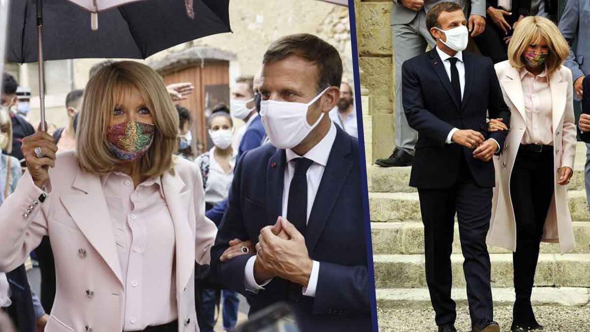 Journées du Patrimoine : l’allure raffinée de Brigitte Macron qui n’est pas passée inaperçue !