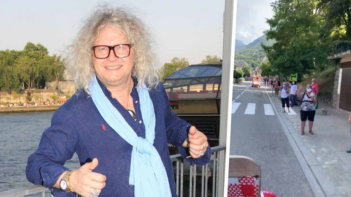 Pierre-Jean Chalençon se vante lors du Tour de France dans son drôle de vidéo. « c’est ça la popularité !!!!! »