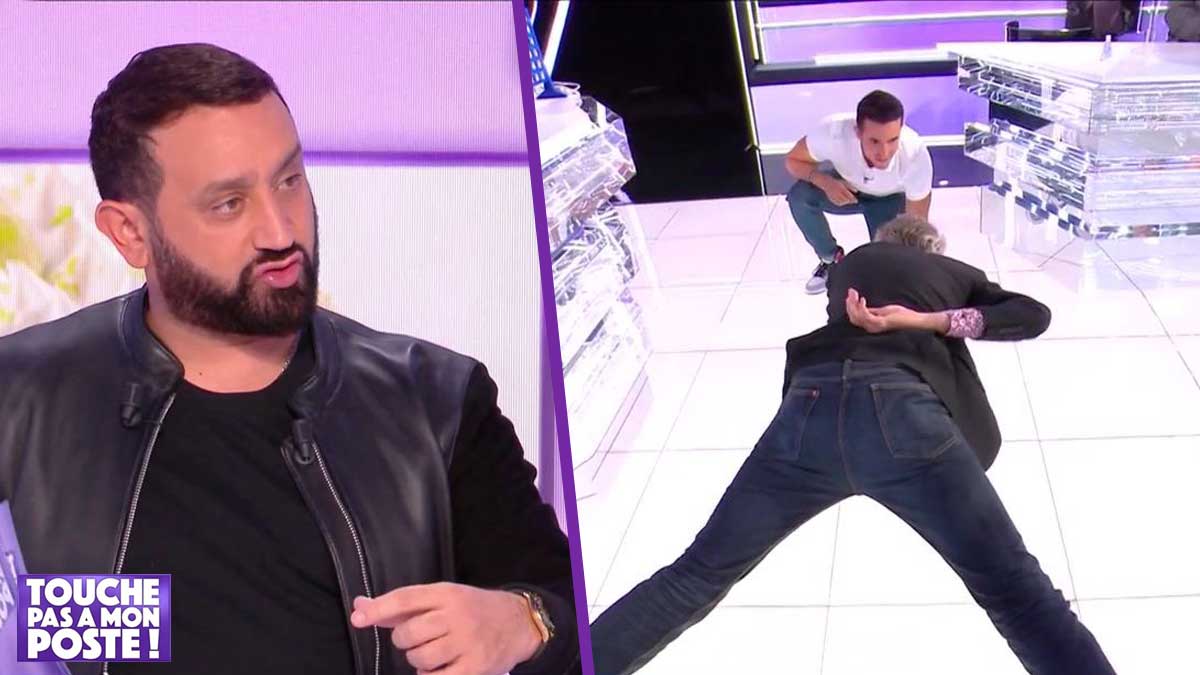 Ce chroniqueur de TPMP tombe au sol ! Cette hilarité sans pareille de Cyril Hanouna !