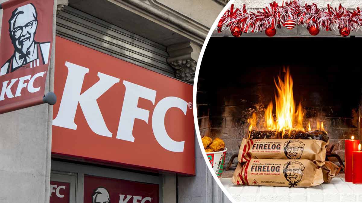 Tout le monde en parle : ces fameuses bûches de Noël vendues chez KFC à l’odeur du poulet frit !