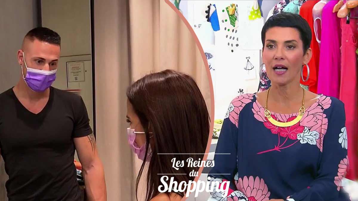 Les Reines du shopping : un candidat rappelé à l’ordre par Cristina Cordula après sa remarque très coquine devant la petite robe sexy de son épouse !