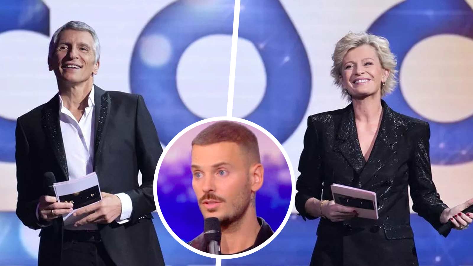 Matt Pokora ému jusqu’aux larmes devant Sophie Davant et Nagui !